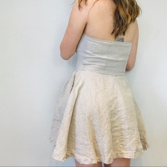 Armani Jeans vintage halter button down dress - Picture 6 of 8